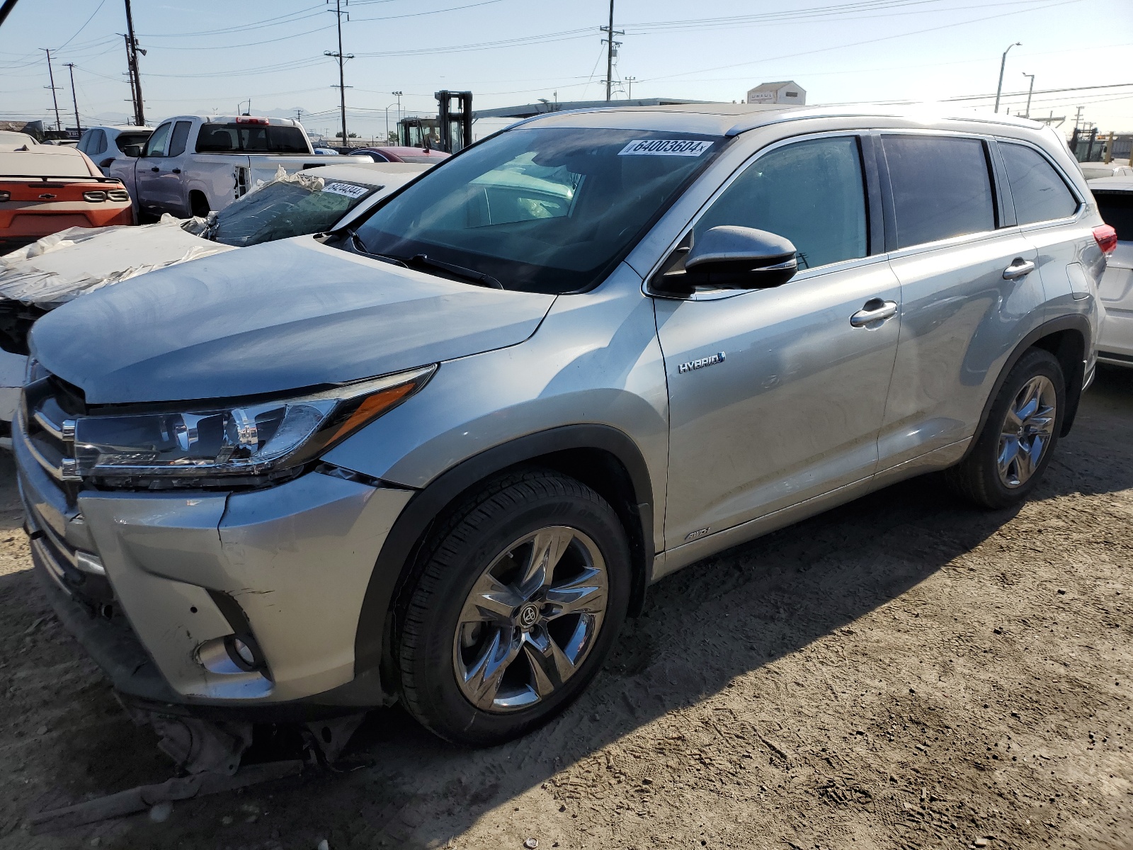 5TDDGRFH6KS053008 2019 Toyota Highlander Hybrid Limited