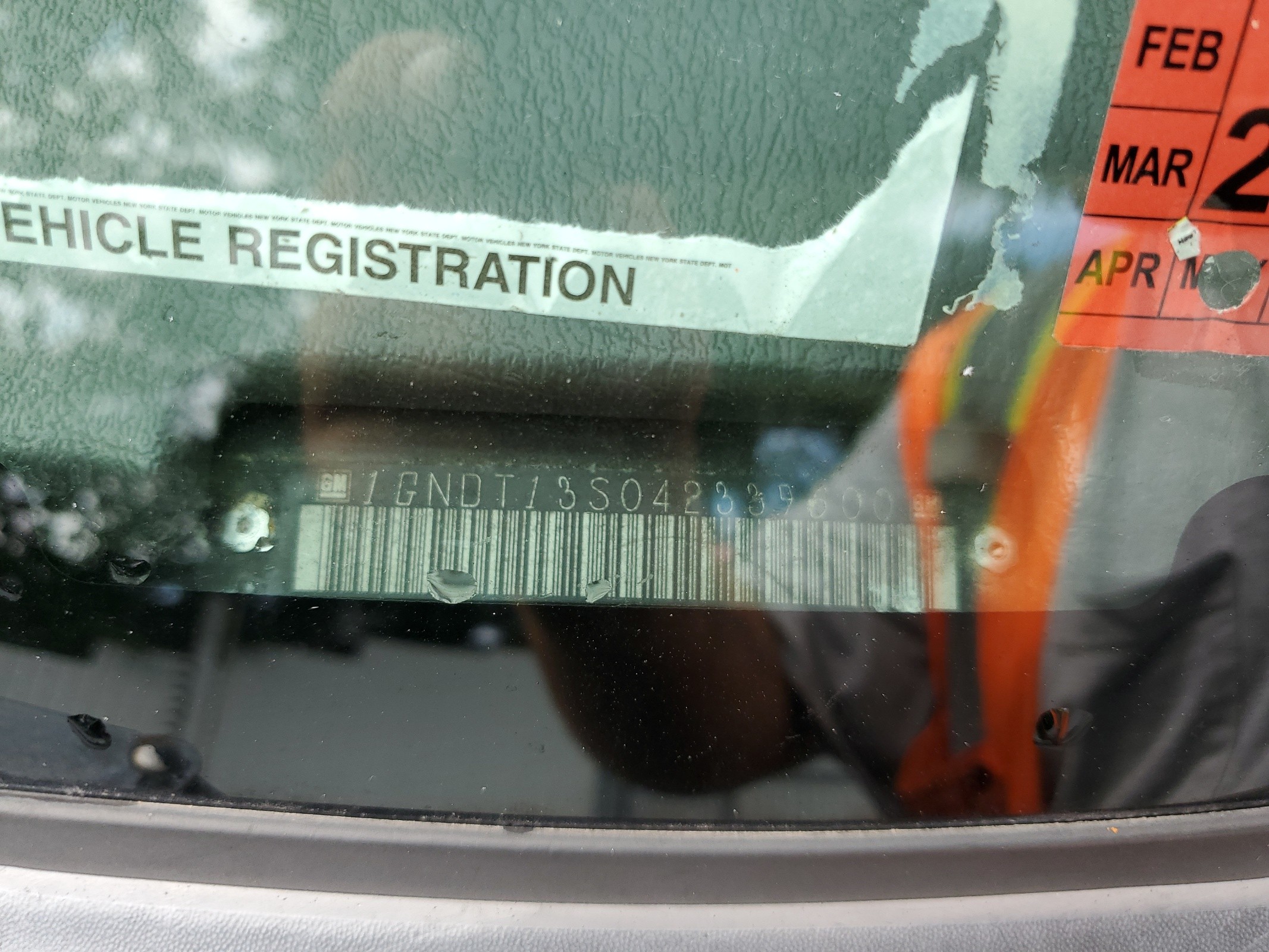 1GNDT13S042339600 2004 Chevrolet Trailblazer Ls