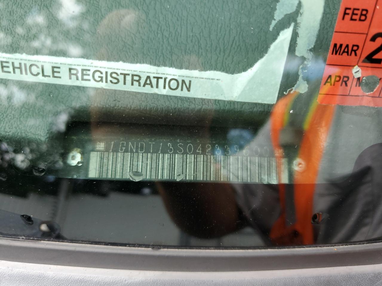 2004 Chevrolet Trailblazer Ls VIN: 1GNDT13S042339600 Lot: 63587174