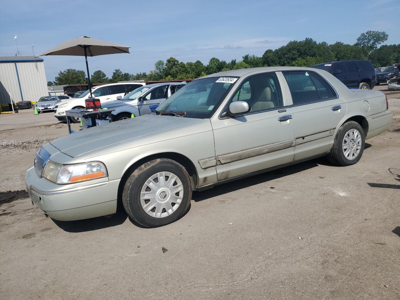 2004 Mercury Grand Marquis Gs VIN: 2MEFM74W74X673475 Lot: 63620934