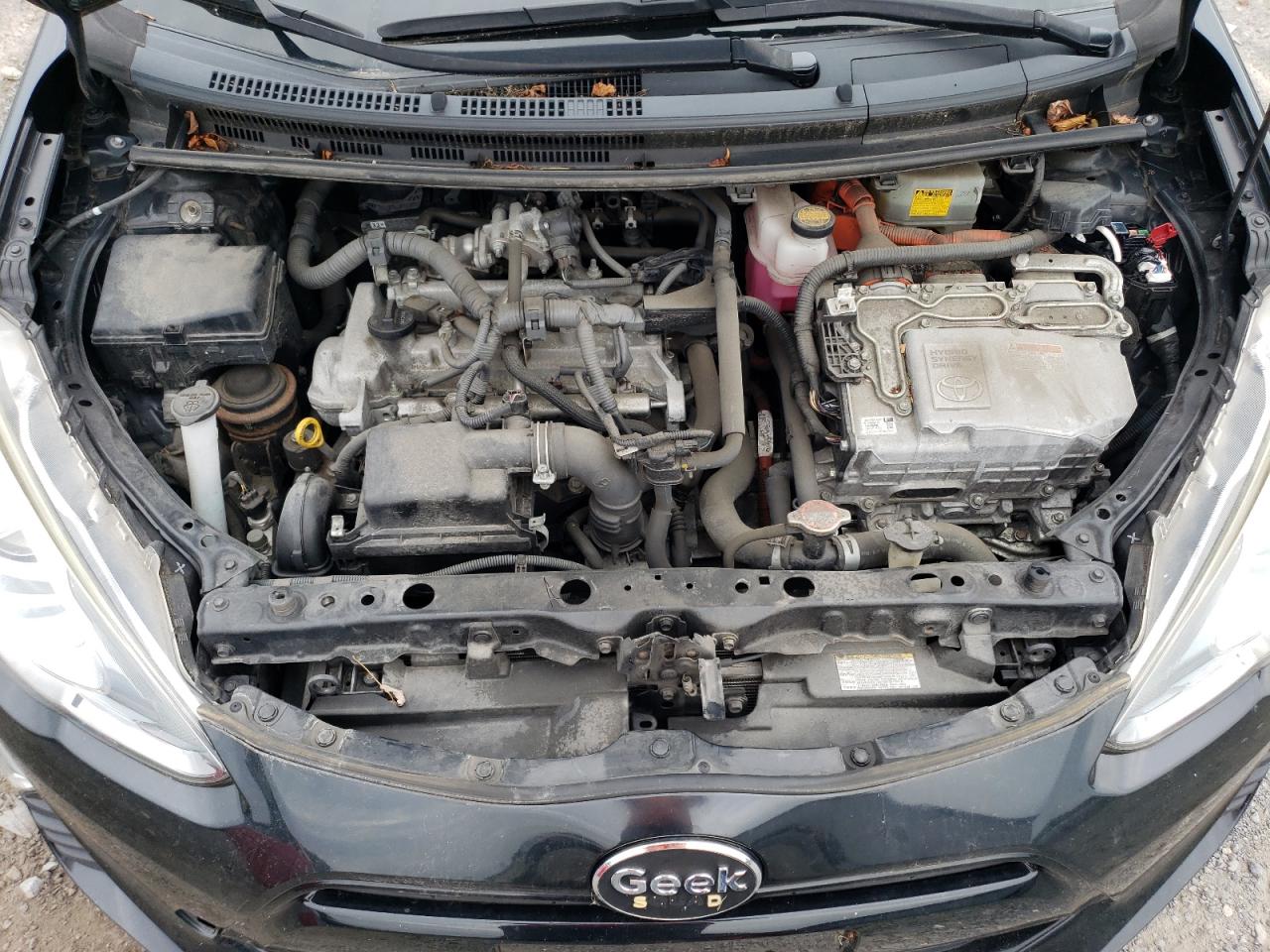 2016 Toyota Prius C VIN: JTDKDTB38G1121501 Lot: 61855294