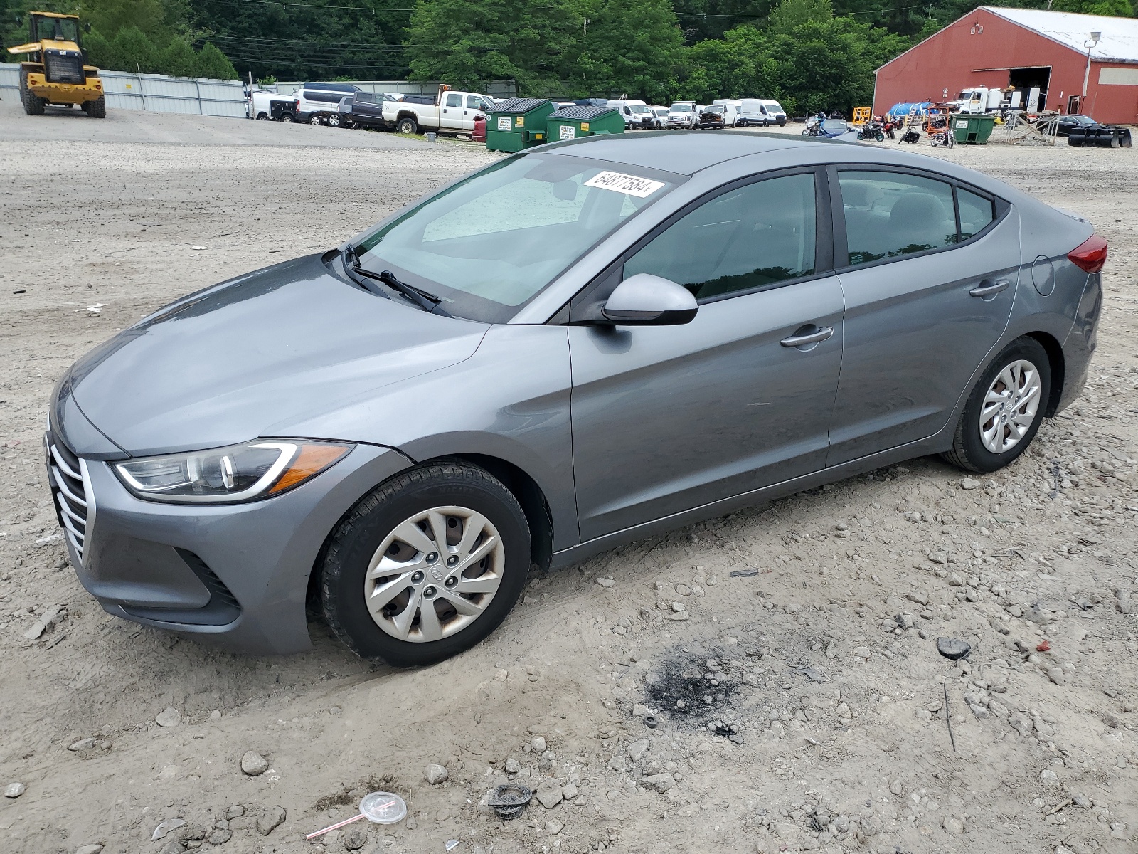 2017 Hyundai Elantra Se vin: KMHD74LF5HU150299