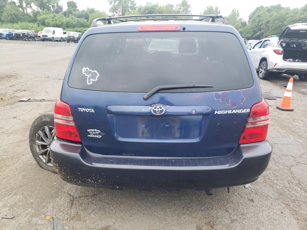 2002 Toyota Highlander VIN: JTEHD21AX20012231 Lot: 60637004