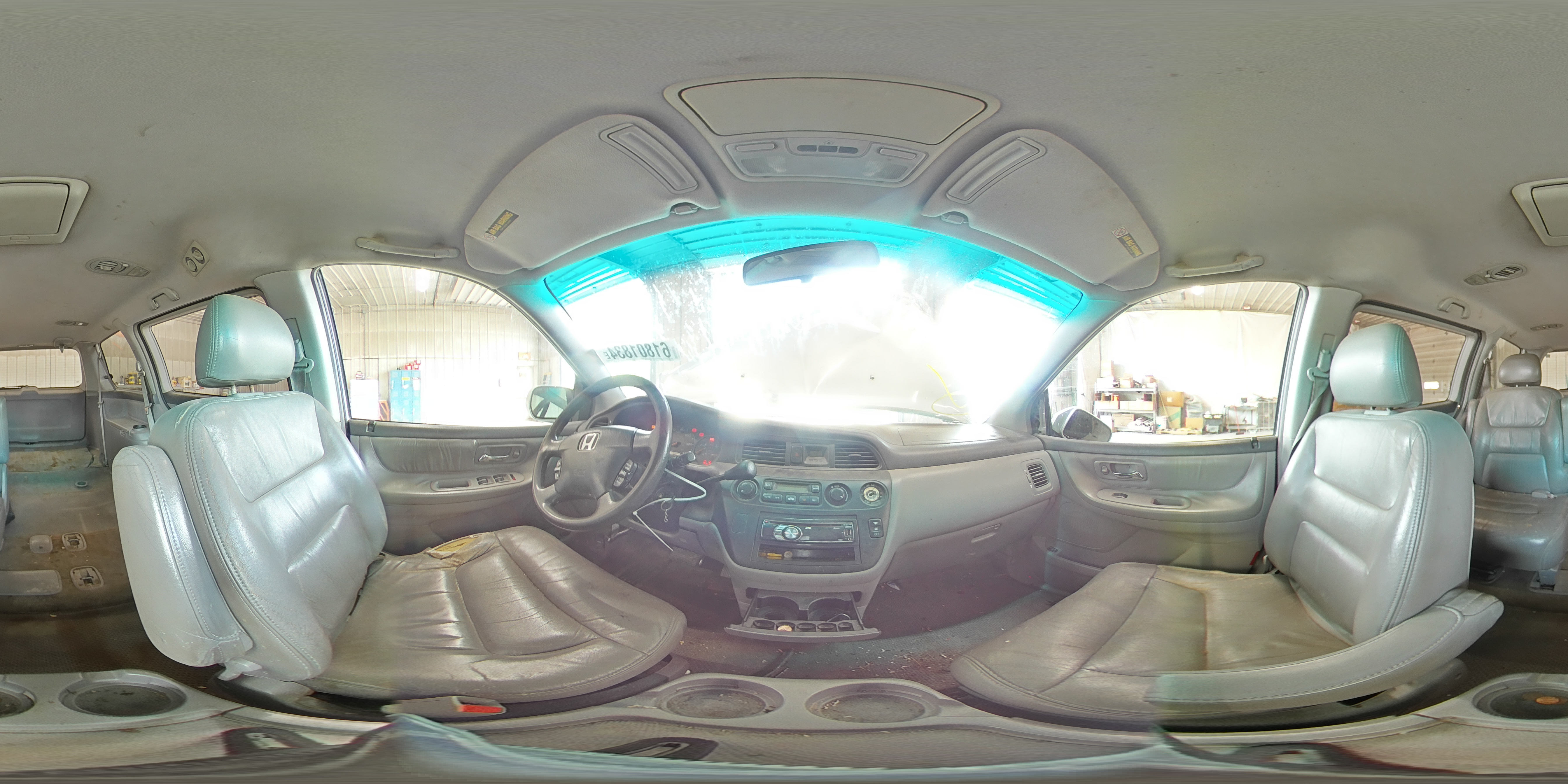 2002 Honda Odyssey Exl VIN: 2HKRL18072H580362 Lot: 61801834