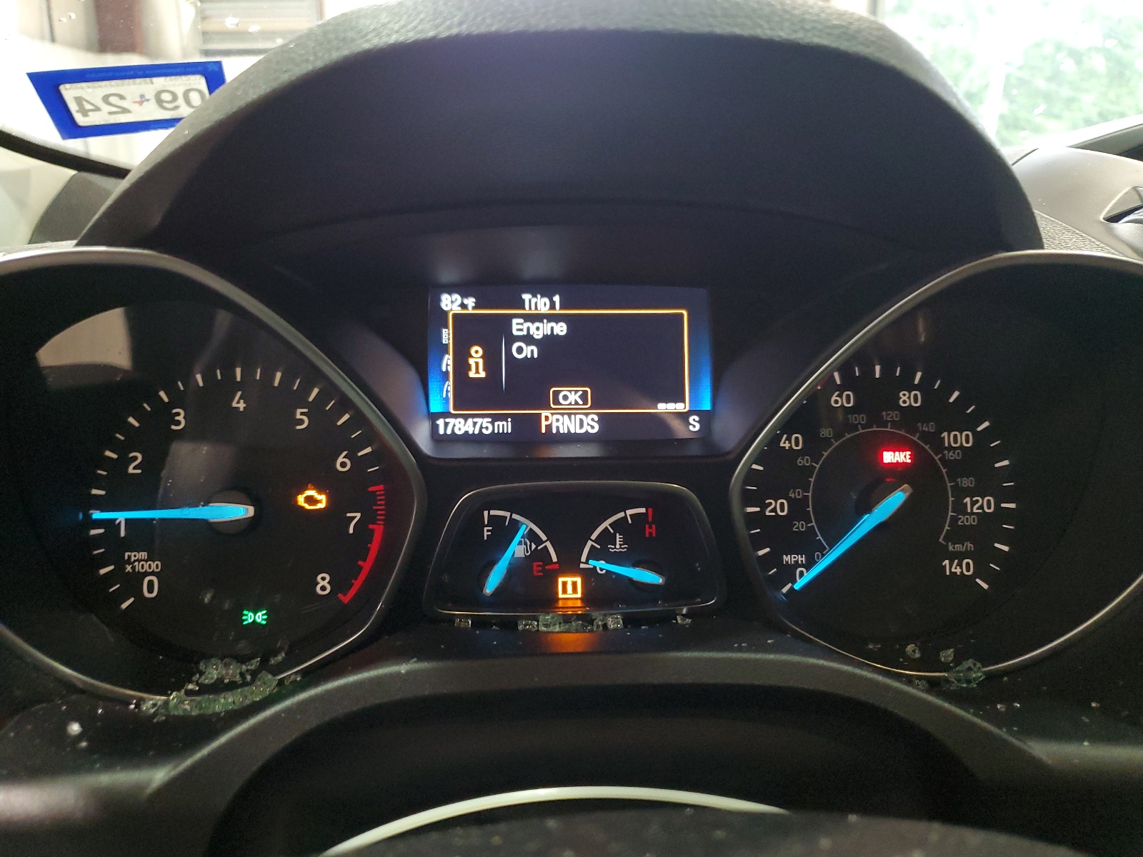 1FMCU0F79HUE15663 2017 Ford Escape S