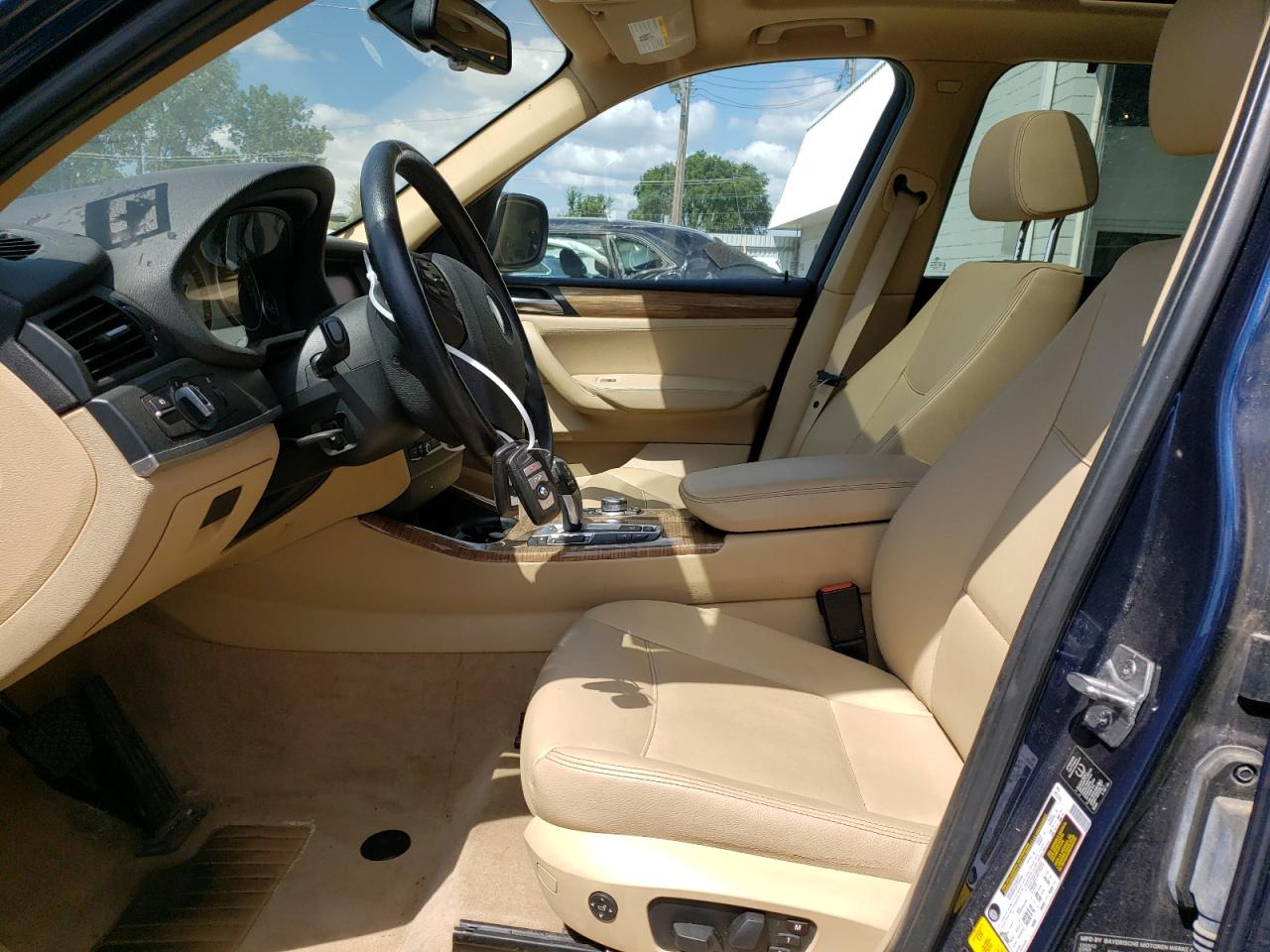 2013 BMW X3 xDrive28I VIN: 5UXWX9C54D0A32166 Lot: 63656774