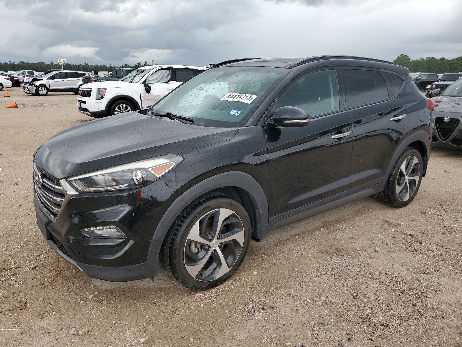 2016 Hyundai Tucson Limited vin: KM8J33A20GU255128