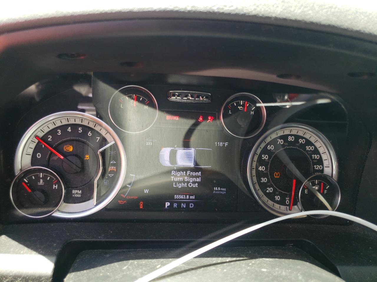 2017 Ram 1500 Slt VIN: 1C6RR7LG1HS554511 Lot: 63221124