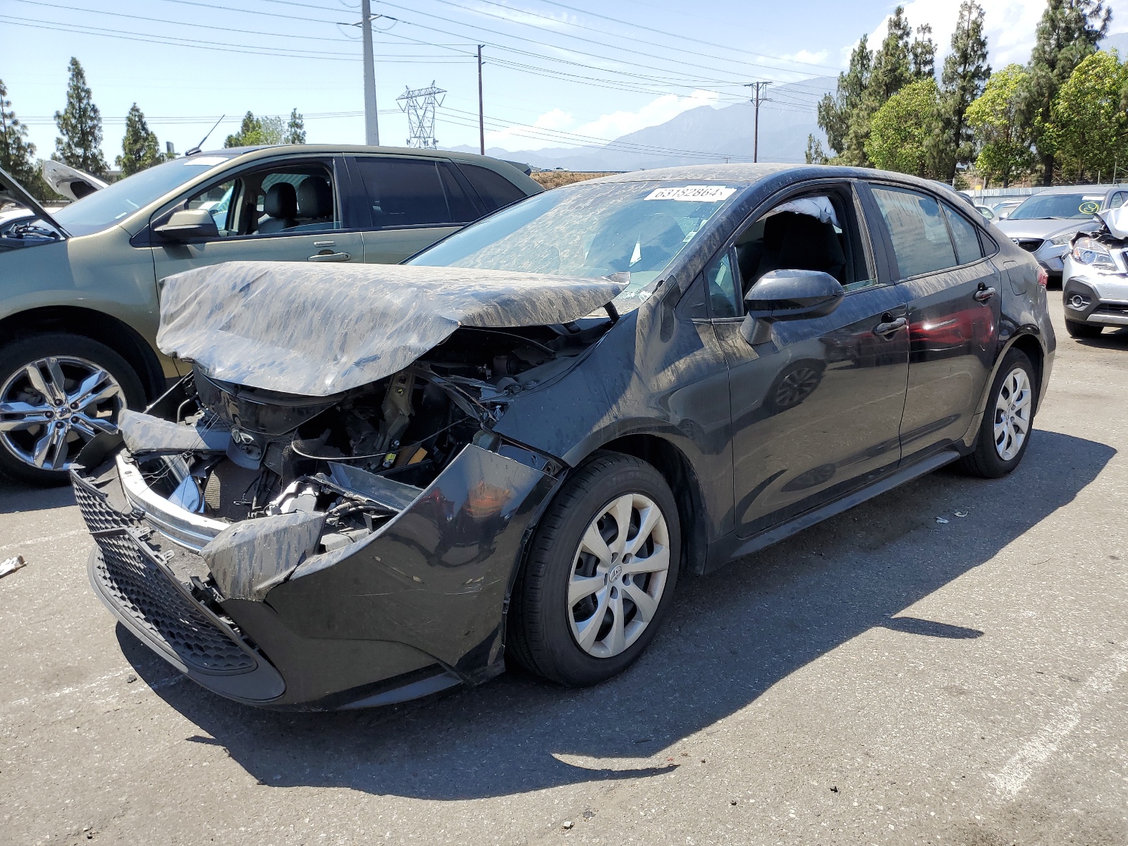 2022 Toyota Corolla Le vin: 5YFEPMAE0NP272158