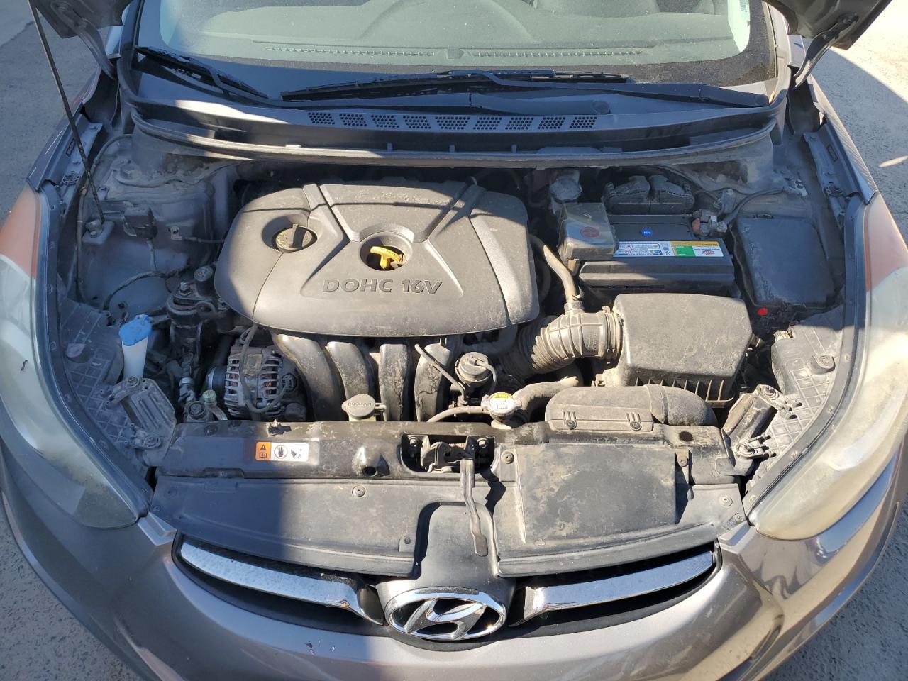 2013 Hyundai Elantra Gls VIN: 5NPDH4AE1DH374542 Lot: 63817434