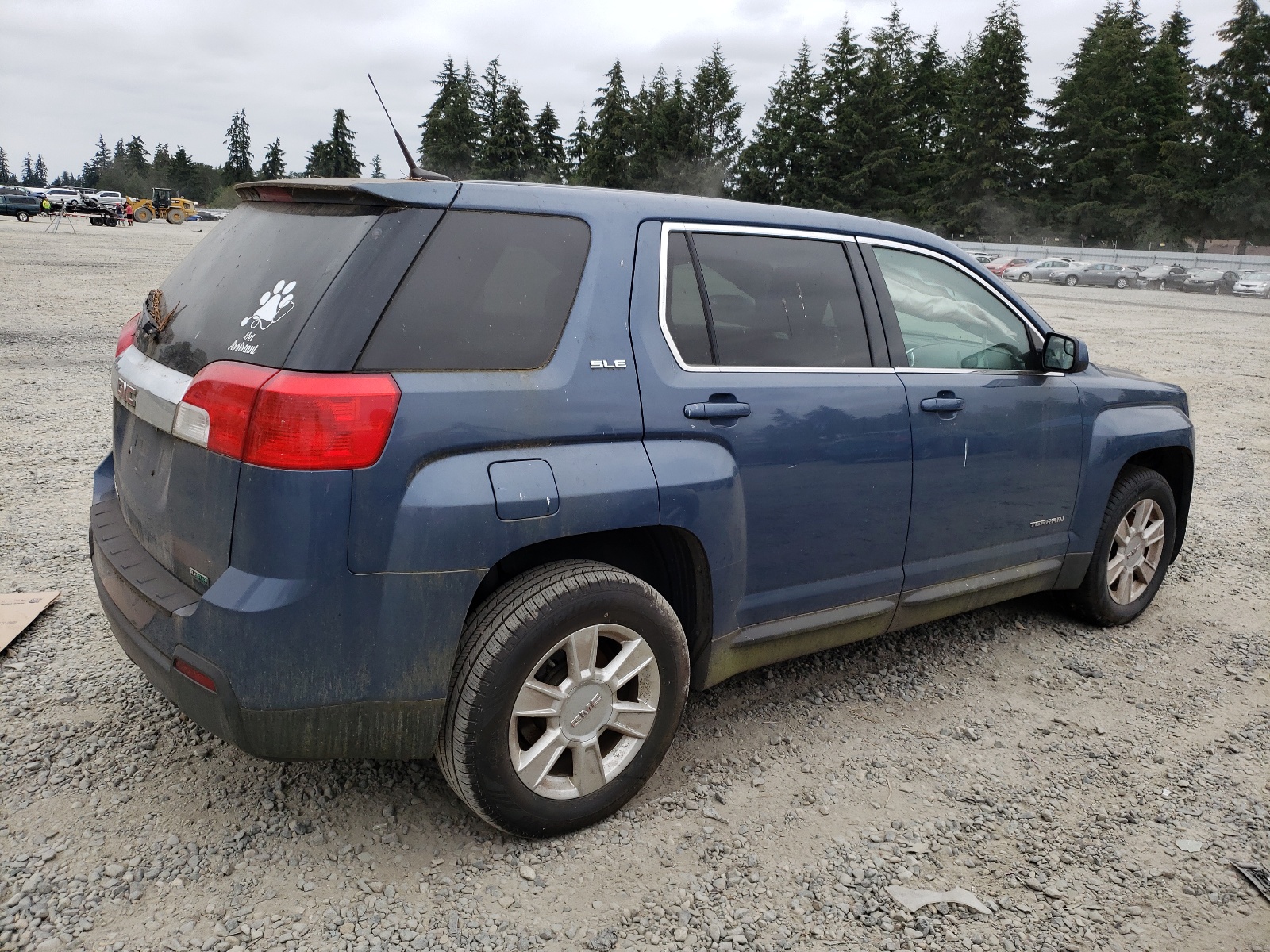 2012 GMC Terrain Sle vin: 2GKALMEK6C6199598