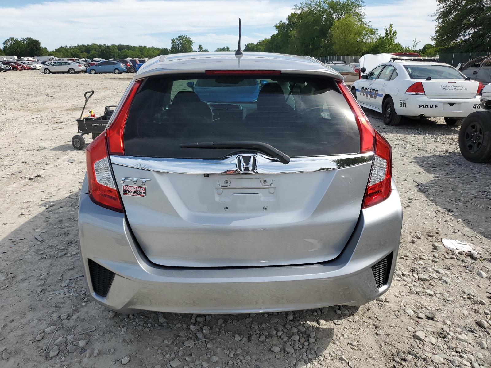 3HGGK5H73HM712553 2017 Honda Fit Ex