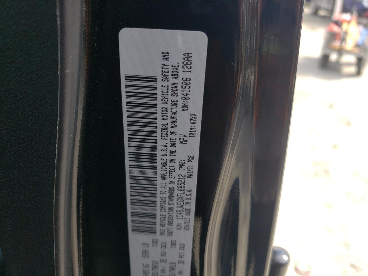 2015 Jeep Wrangler Unlimited Sahara VIN: 1C4BJWEGXFL685212 Lot: 64484994