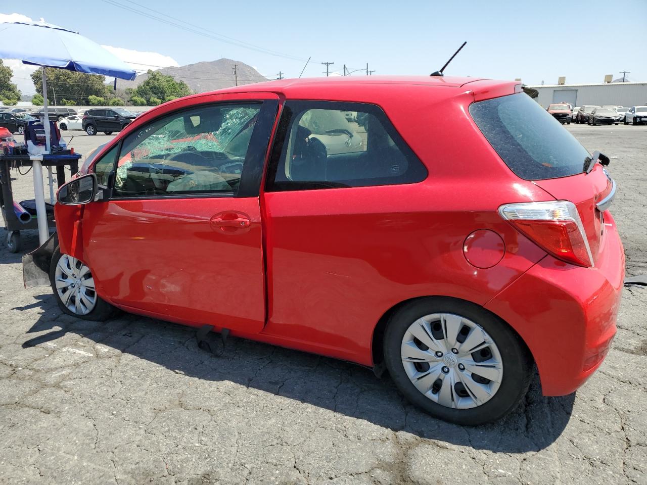 2013 Toyota Yaris VIN: JTDJTUD32DD561371 Lot: 63308324