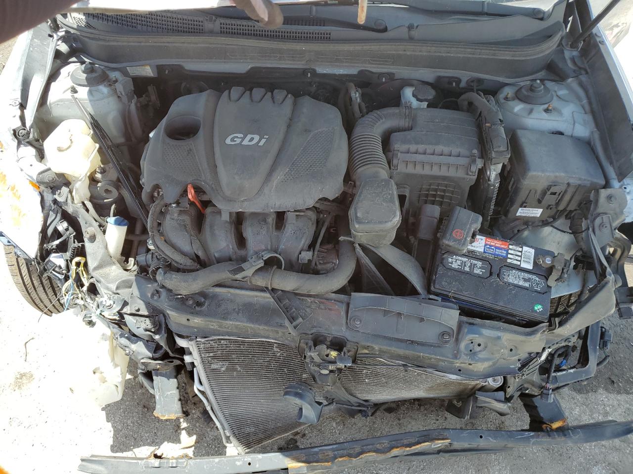 2013 Hyundai Sonata Gls VIN: 5NPEB4AC1DH672206 Lot: 61834304