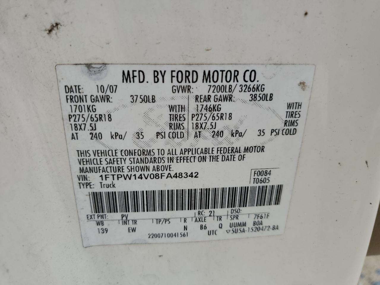 2008 Ford F-150 - Image 13