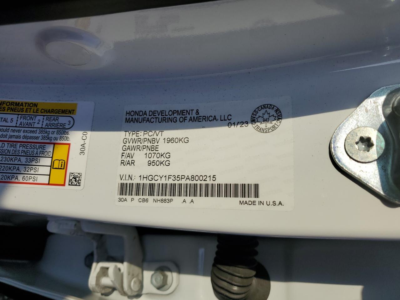 2023 Honda Accord - Image 13