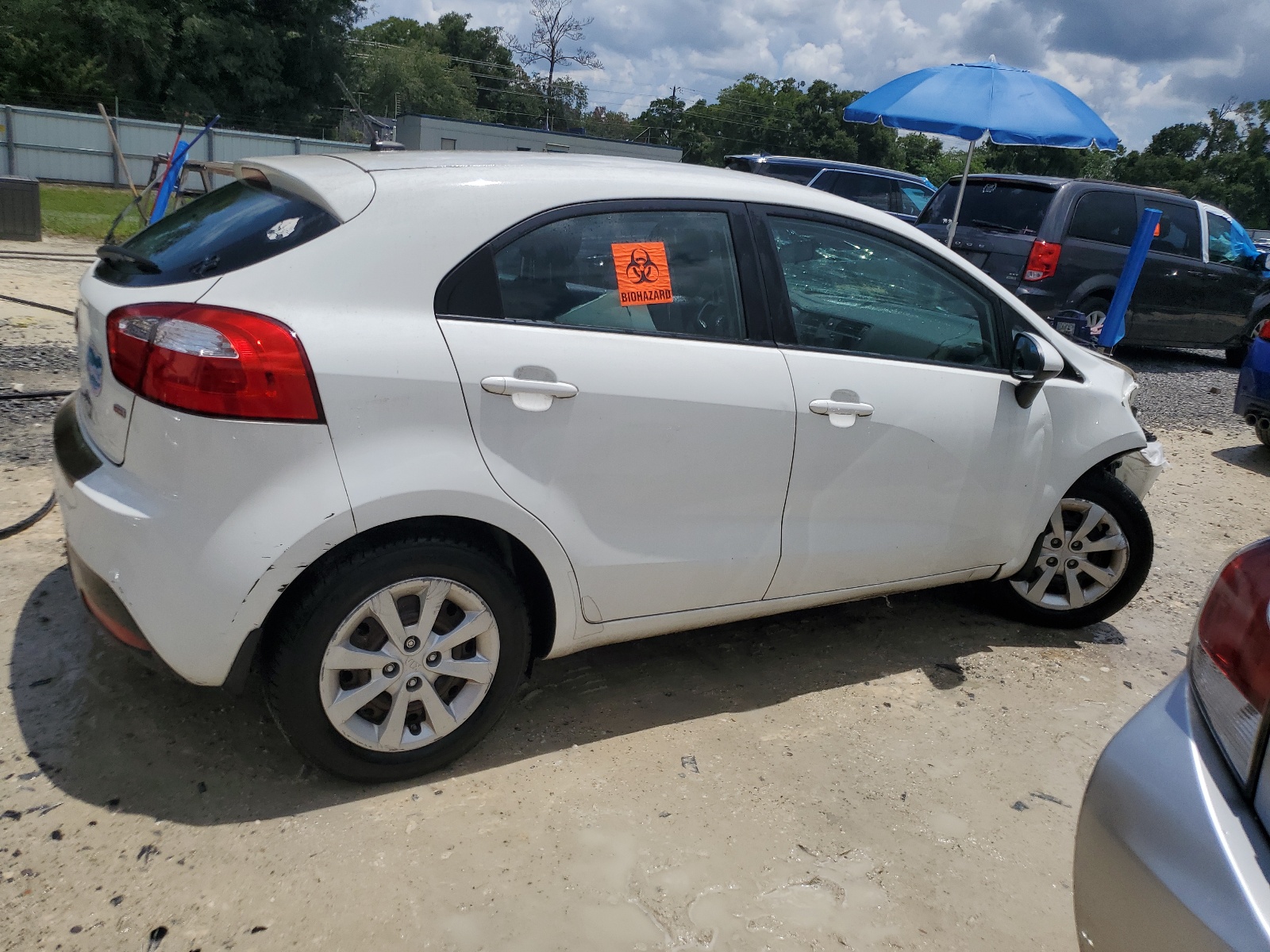 KNADM5A33E6346430 2014 Kia Rio Lx