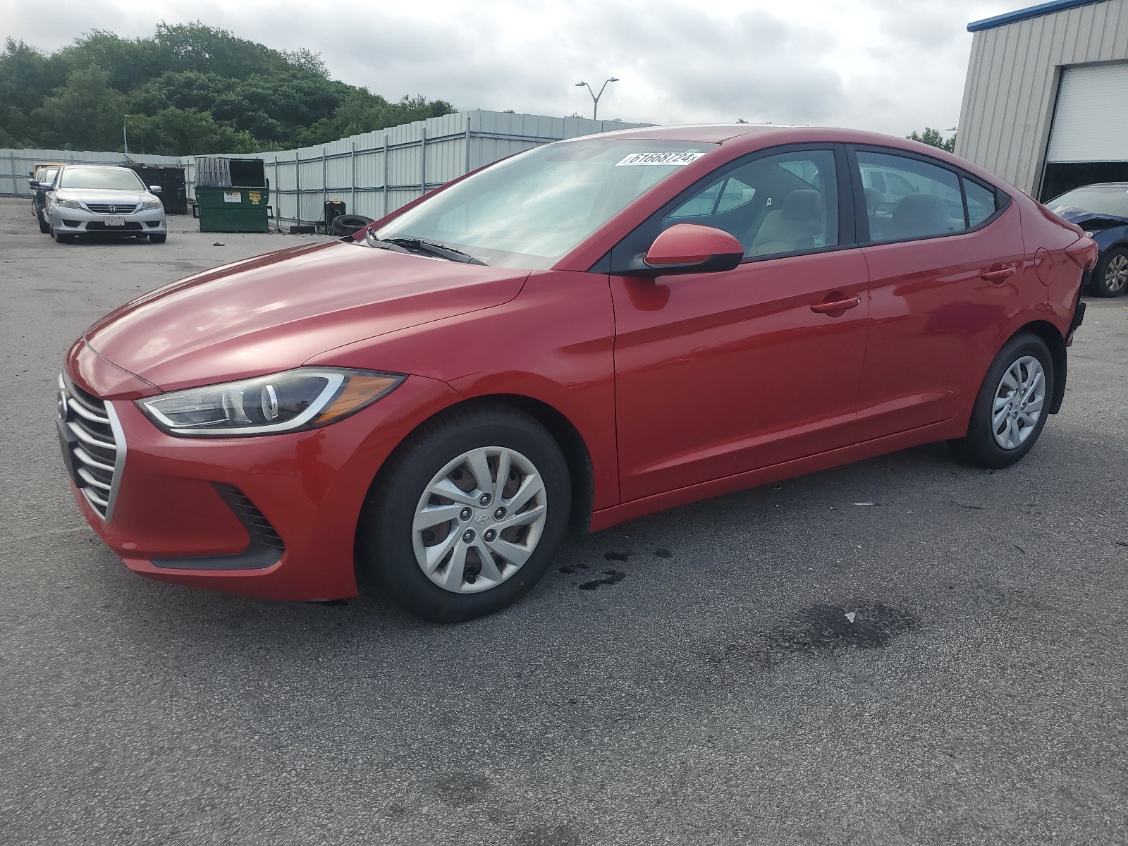 2017 Hyundai Elantra Se vin: 5NPD74LF3HH143527