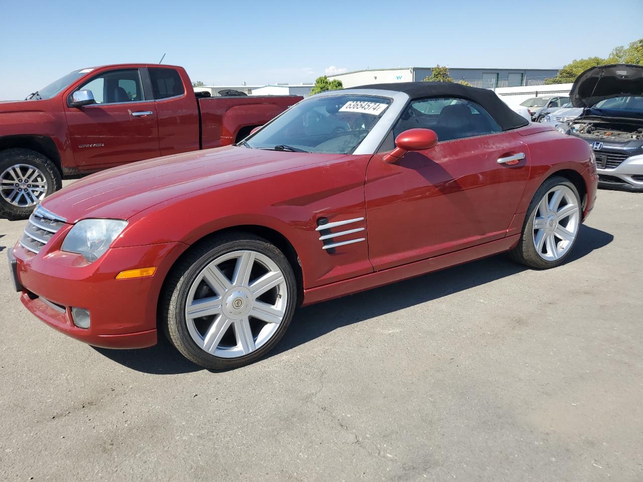2005 Chrysler Crossfire Limited VIN: 1C3AN65L05X040707 Lot: 63654574