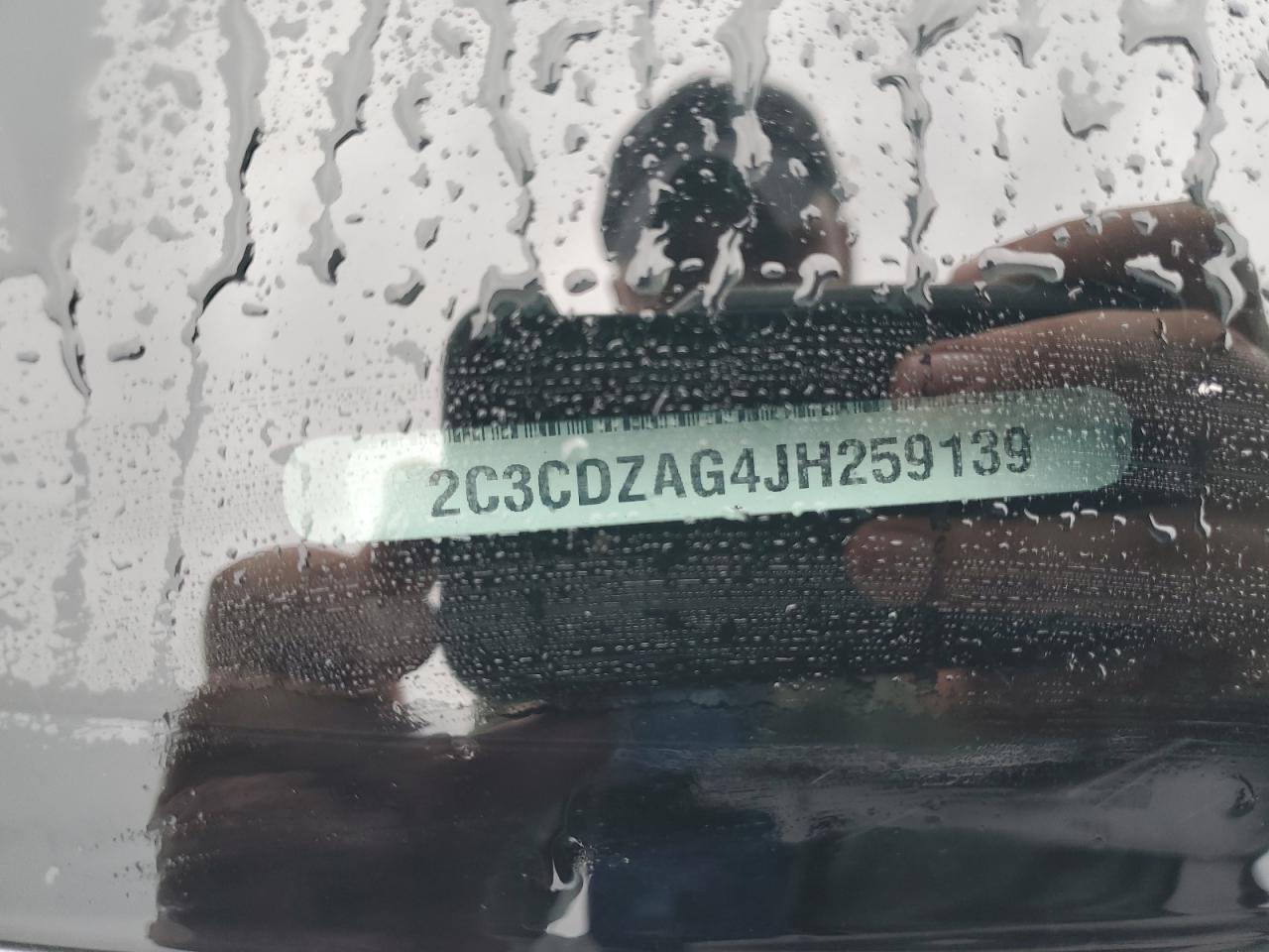 2018 Dodge Challenger Sxt VIN: 2C3CDZAG4JH259139 Lot: 64794584