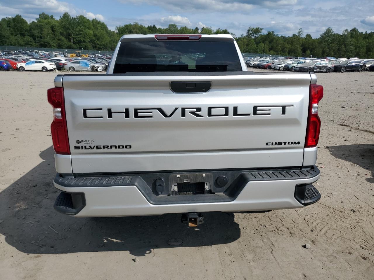 2022 Chevrolet Silverado Ltd K1500 Custom VIN: 3GCPYBEK9NG145649 Lot: 62798054