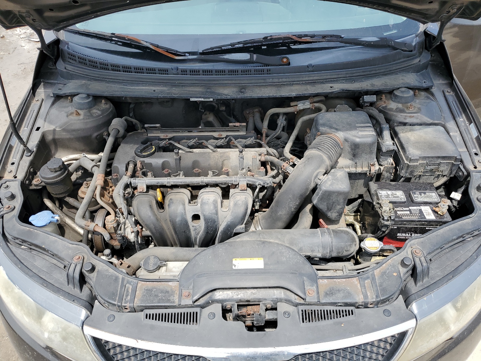 KNAFU4A2XA5809593 2010 Kia Forte Ex