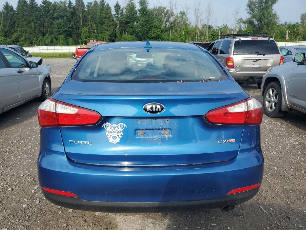 2015 Kia Forte Ex VIN: KNAFZ4A80F5263724 Lot: 64221694