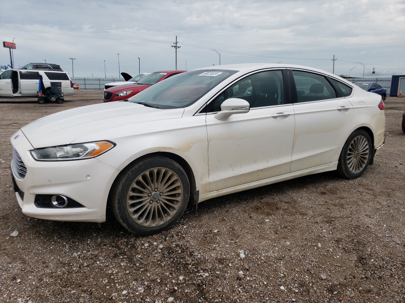 2013 Ford Fusion Titanium vin: 3FA6P0K90DR163535