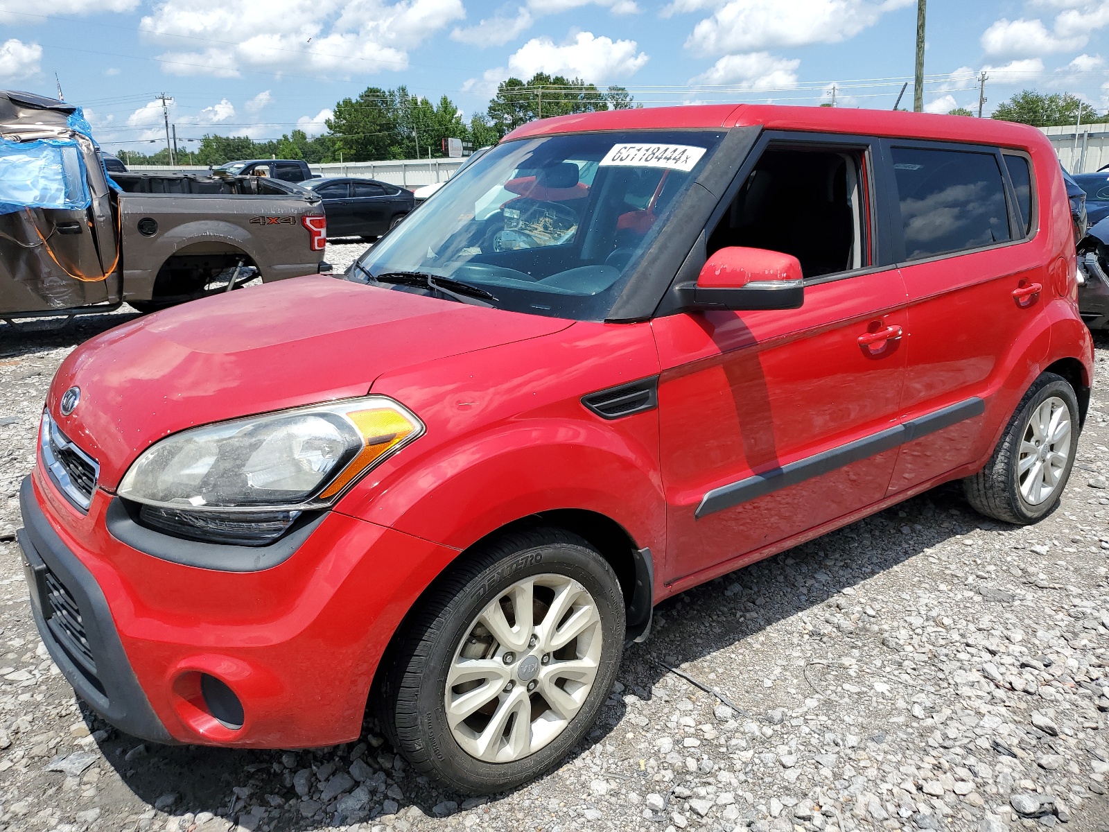 2012 Kia Soul + vin: KNDJT2A63C7365908