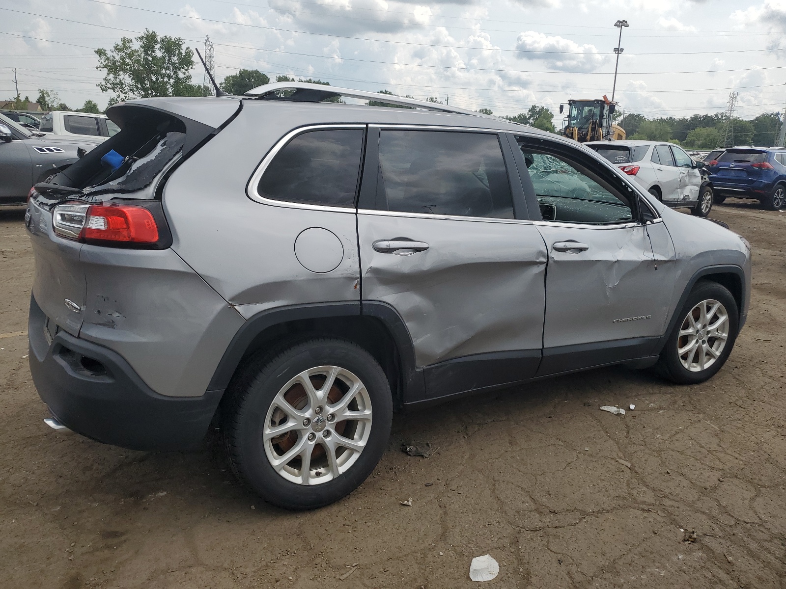 1C4PJLCS0EW102851 2014 Jeep Cherokee Latitude