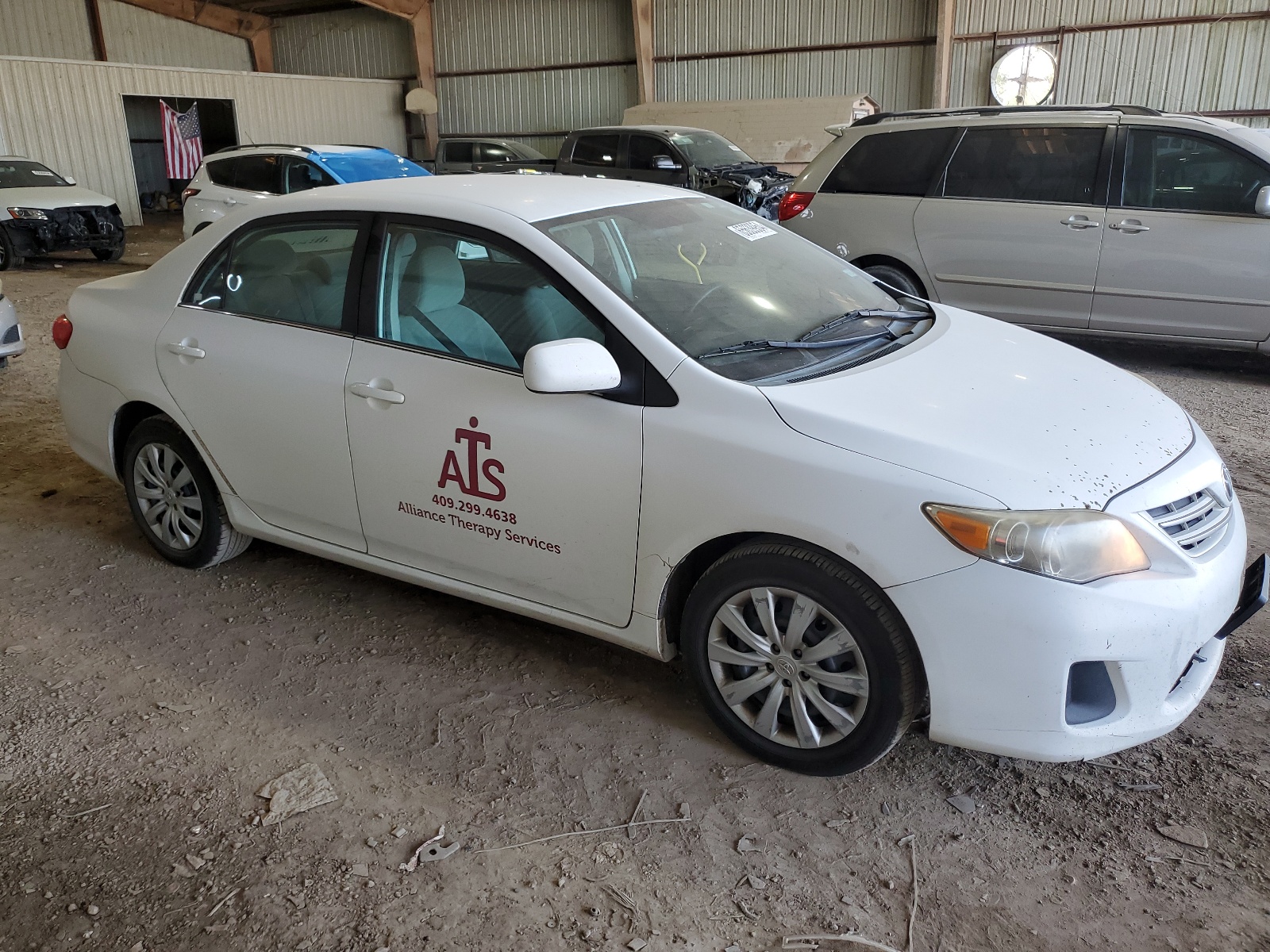 2013 Toyota Corolla Base vin: 2T1BU4EE6DC059185