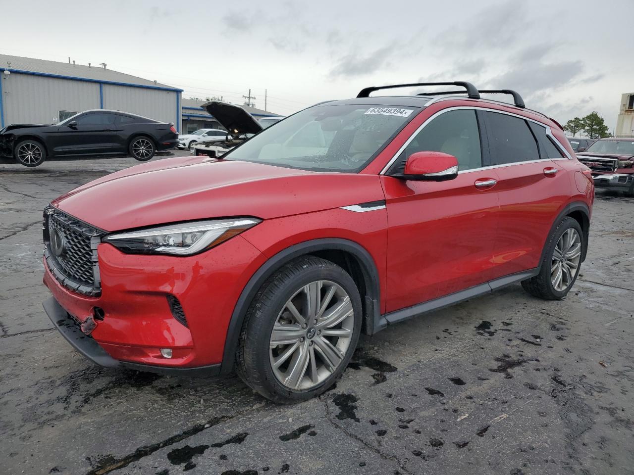 2022 Infiniti Qx50 Sensory VIN: 3PCAJ5EB1NF117457 Lot: 63549394