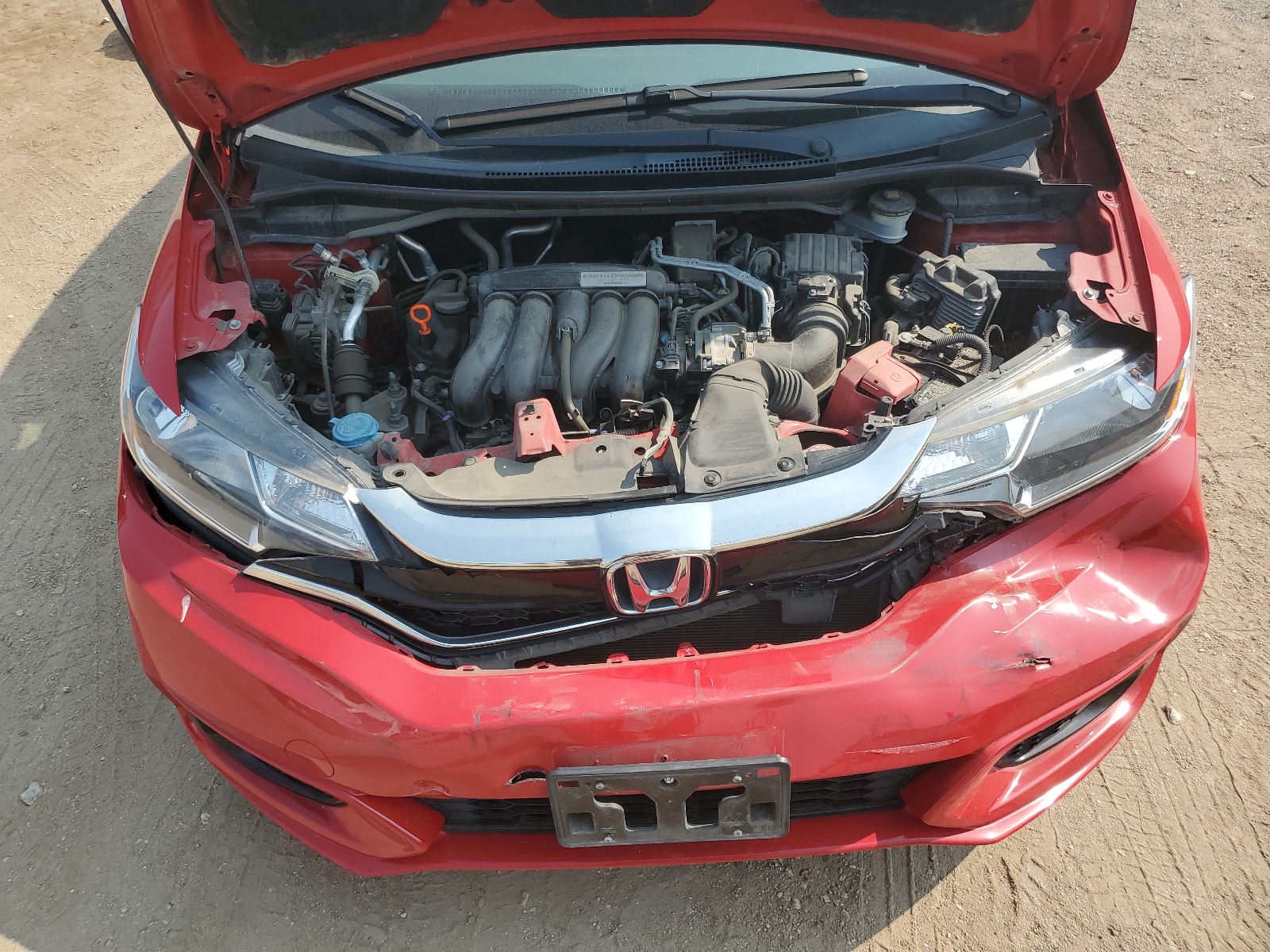 3HGGK5H48KM702307 2019 Honda Fit Lx