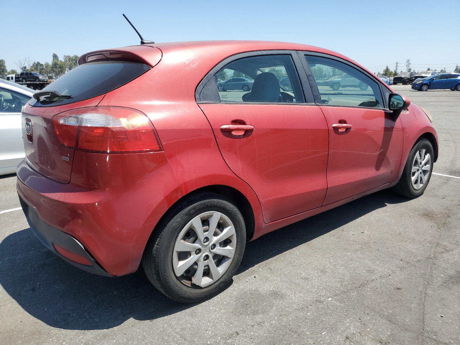 2013 Kia Rio Lx vin: KNADM5A35D6111073
