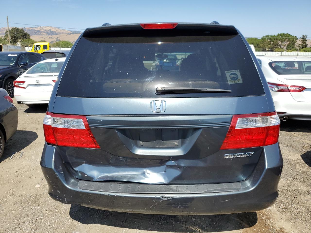 2005 Honda Odyssey Ex VIN: 5FNRL38435B414793 Lot: 64608874