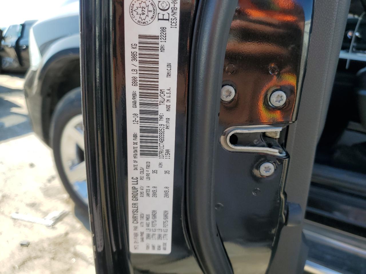 2011 Dodge Ram 1500 VIN: 1D7RV1CT4BS592519 Lot: 63504184