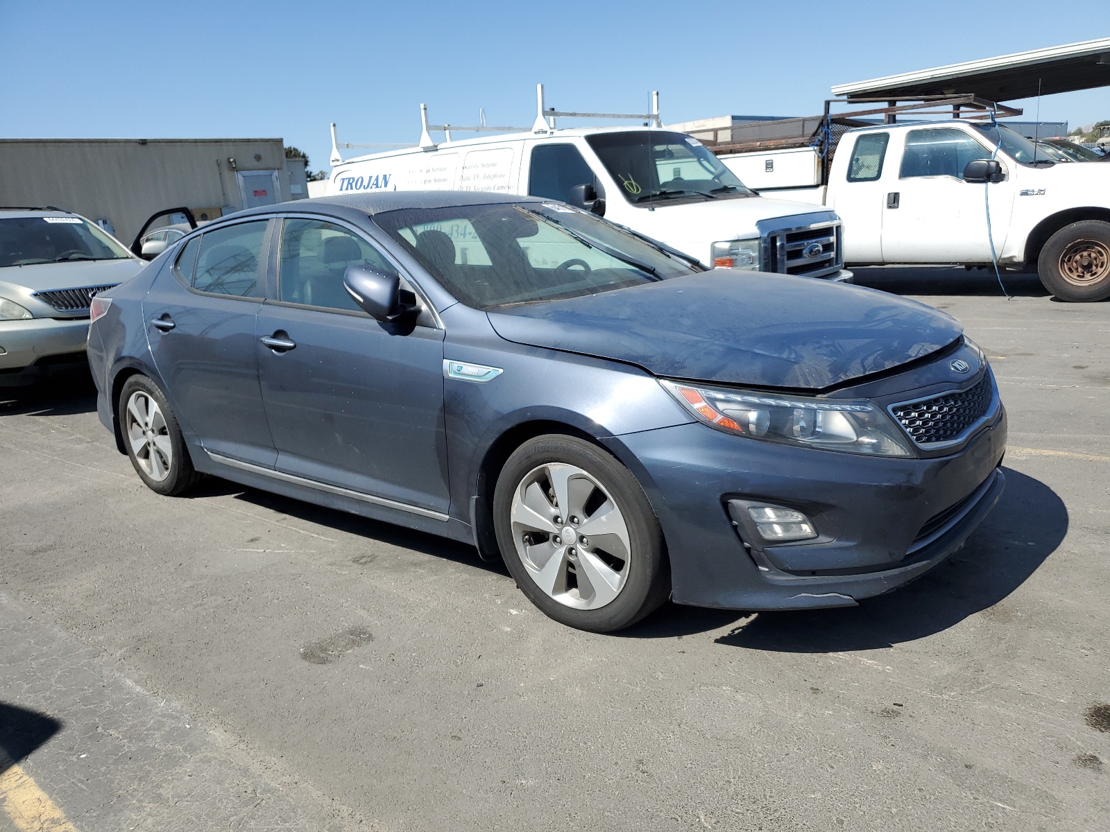 2014 Kia Optima Hybrid vin: KNAGN4AD3E5063156