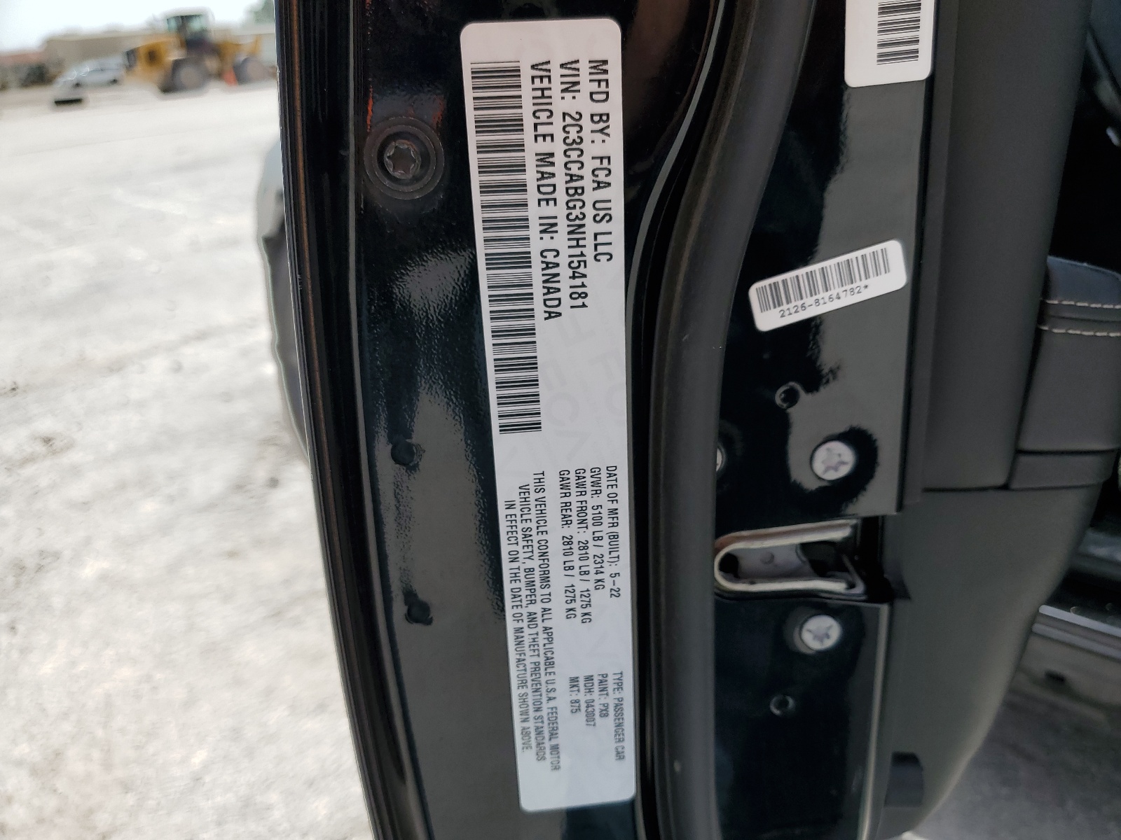 2C3CCABG3NH154181 2022 Chrysler 300 S