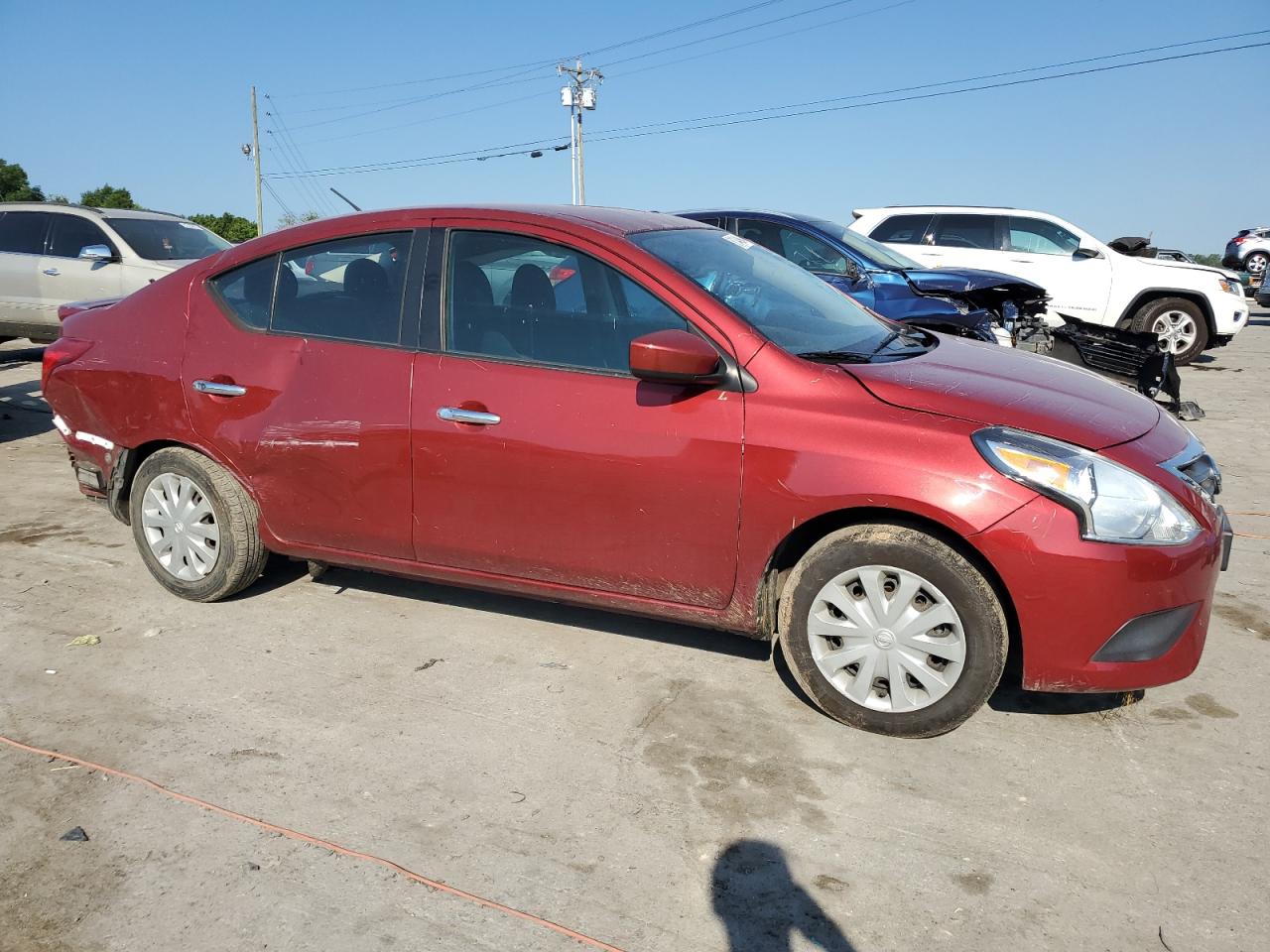 2018 Nissan Versa S VIN: 3N1CN7AP4JL813349 Lot: 61348904