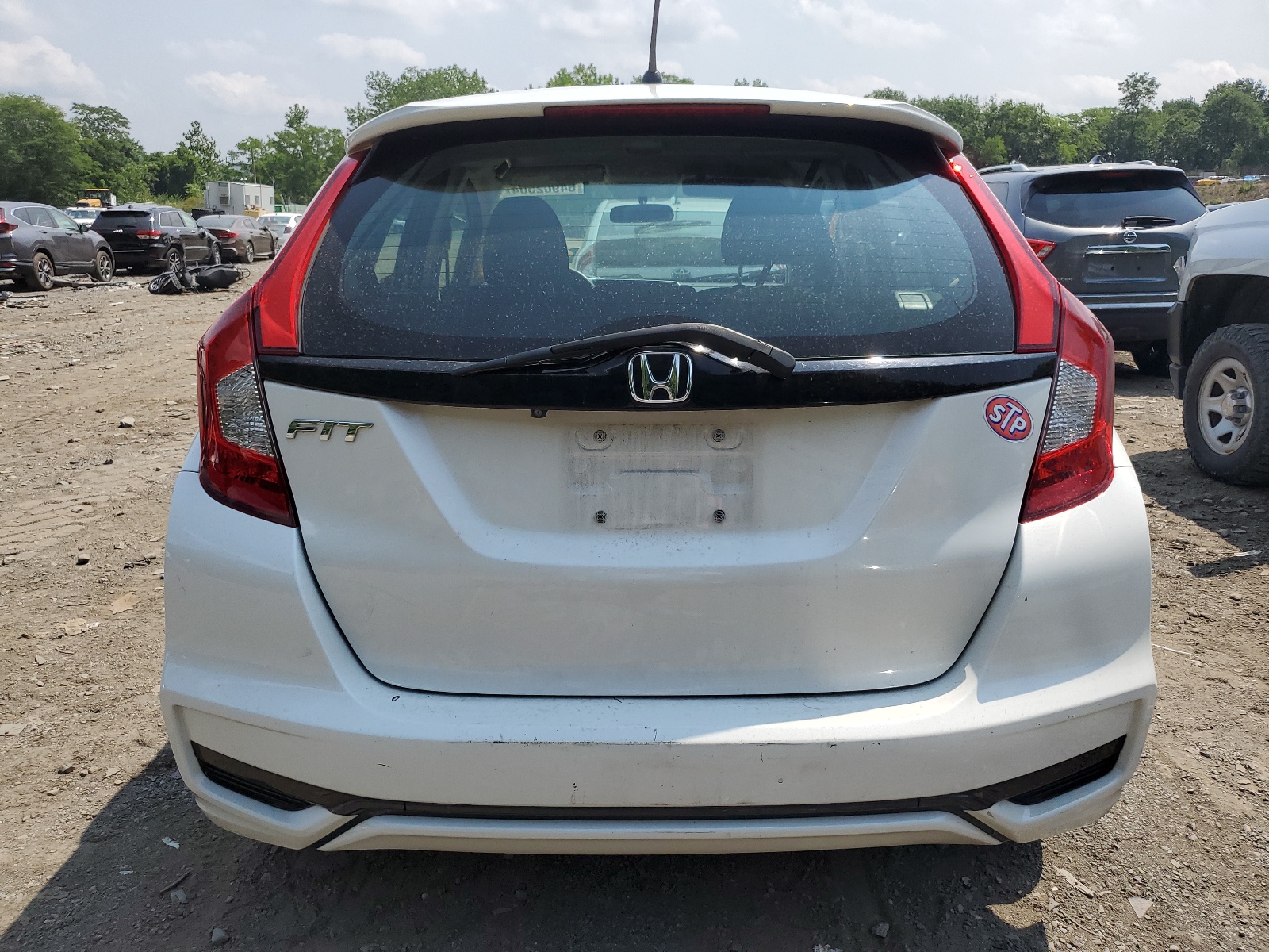 3HGGK5H4XKM715768 2019 Honda Fit Lx
