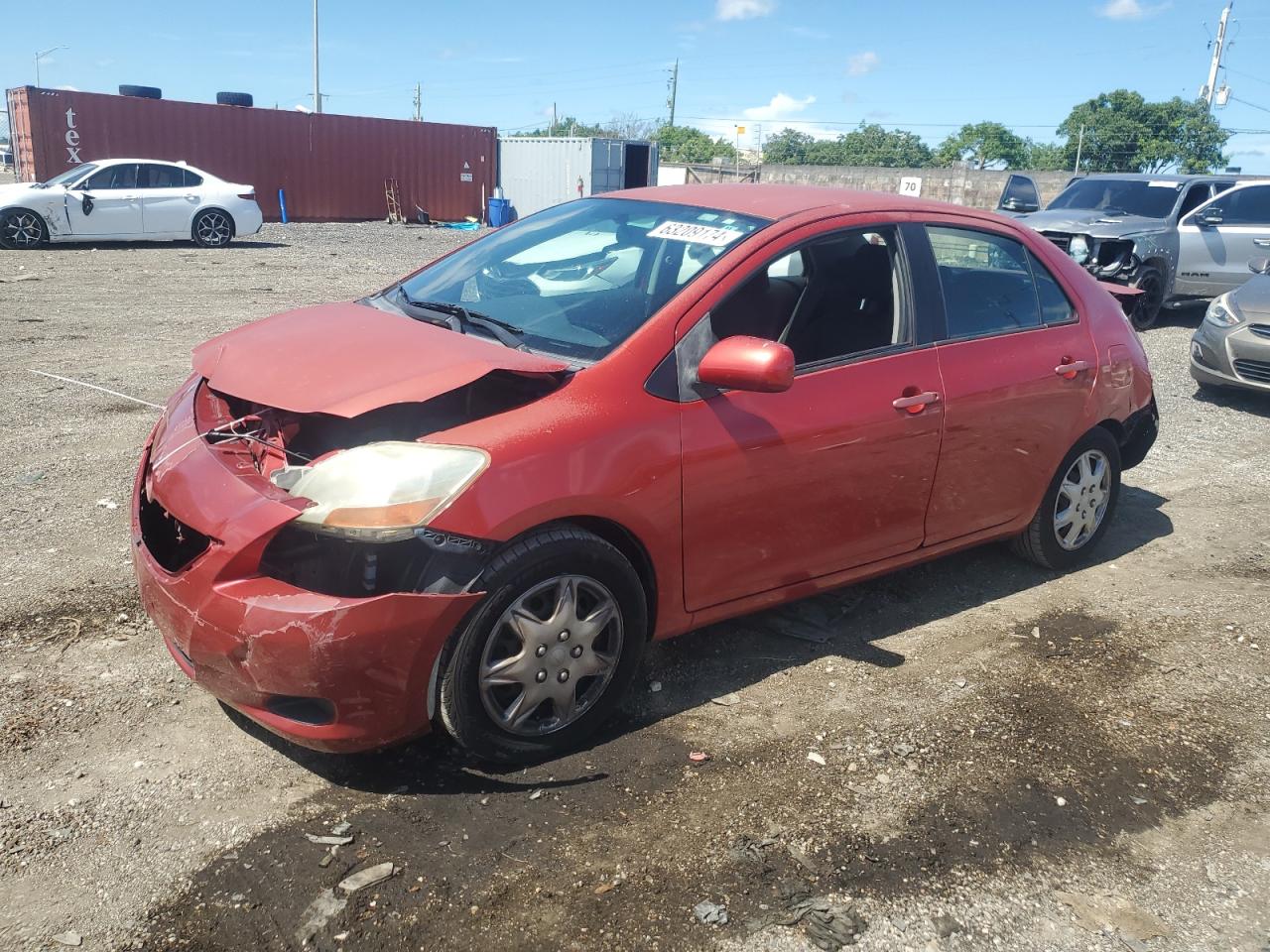 2010 Toyota Yaris VIN: JTDBT4K33A1381353 Lot: 63209174