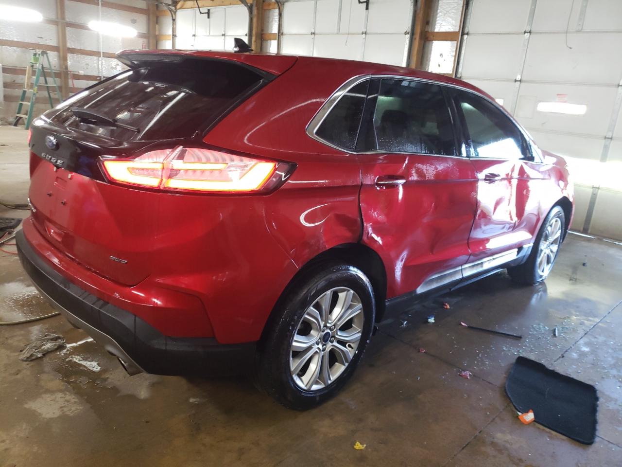 2022 Ford Edge Titanium VIN: 2FMPK4K97NBA93810 Lot: 63961654