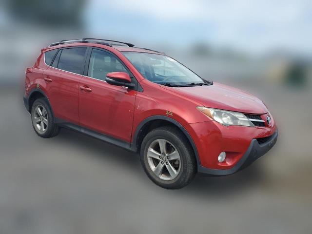  TOYOTA RAV4 2015 Червоний