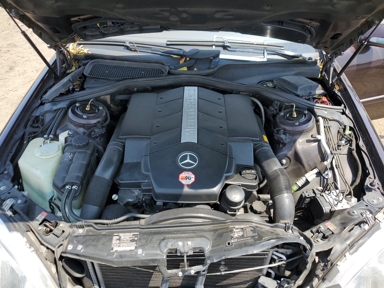 WDBNG75J41A155480 2001 Mercedes-Benz S 500