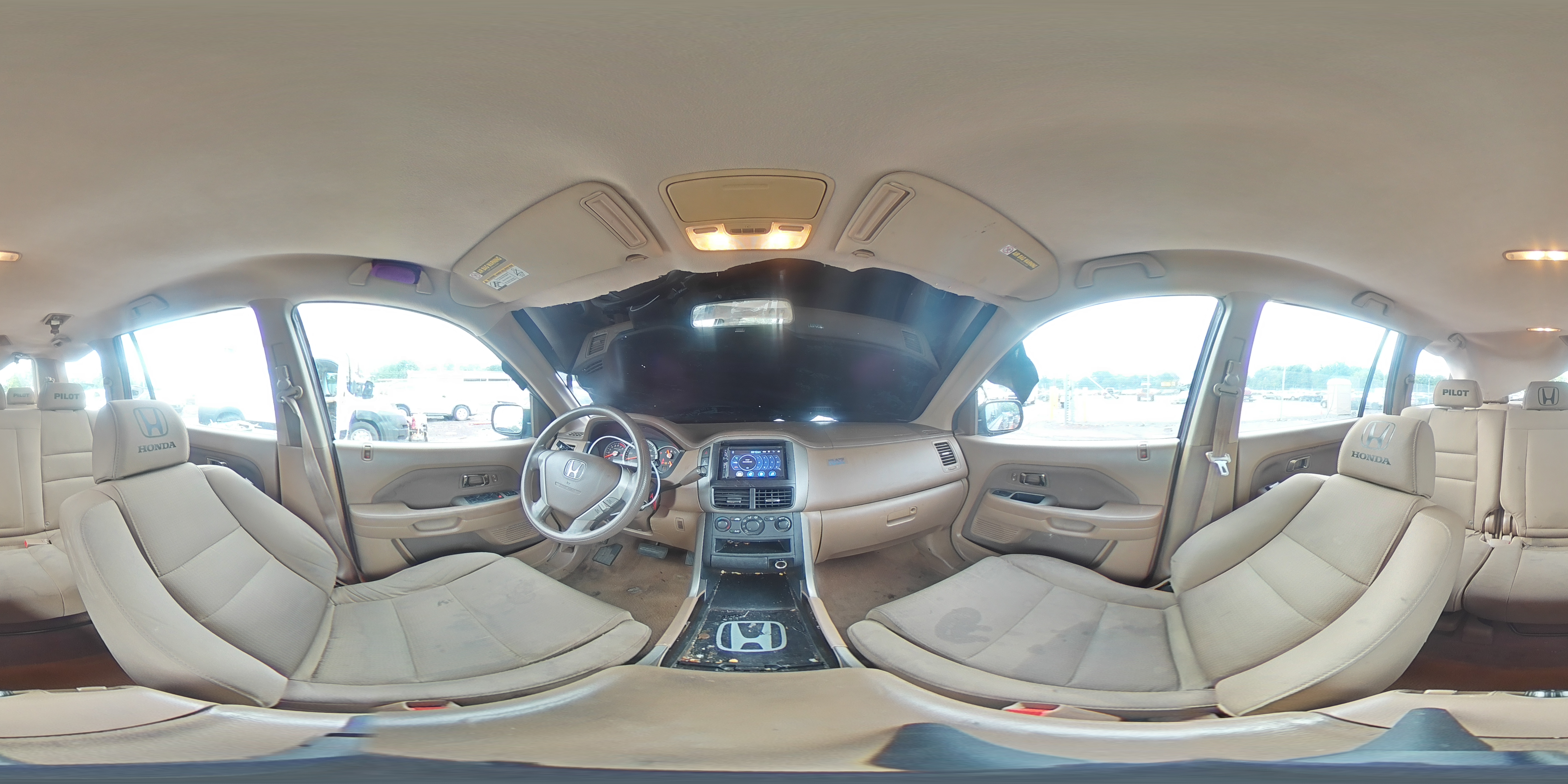 2007 Honda Pilot Lx VIN: 5FNYF18187B019248 Lot: 63439544