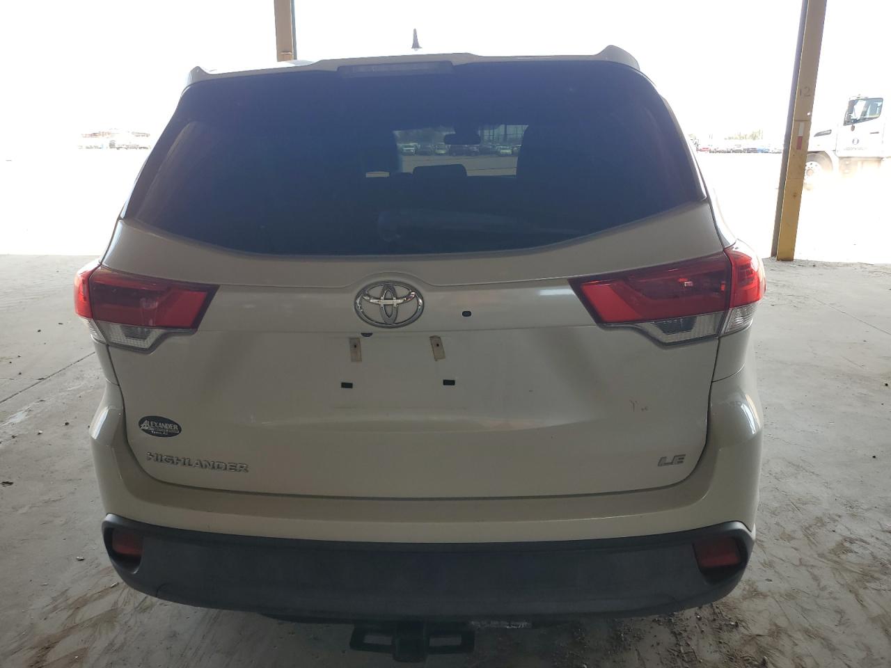 2017 Toyota Highlander Le VIN: 5TDZZRFH4HS206641 Lot: 64521614