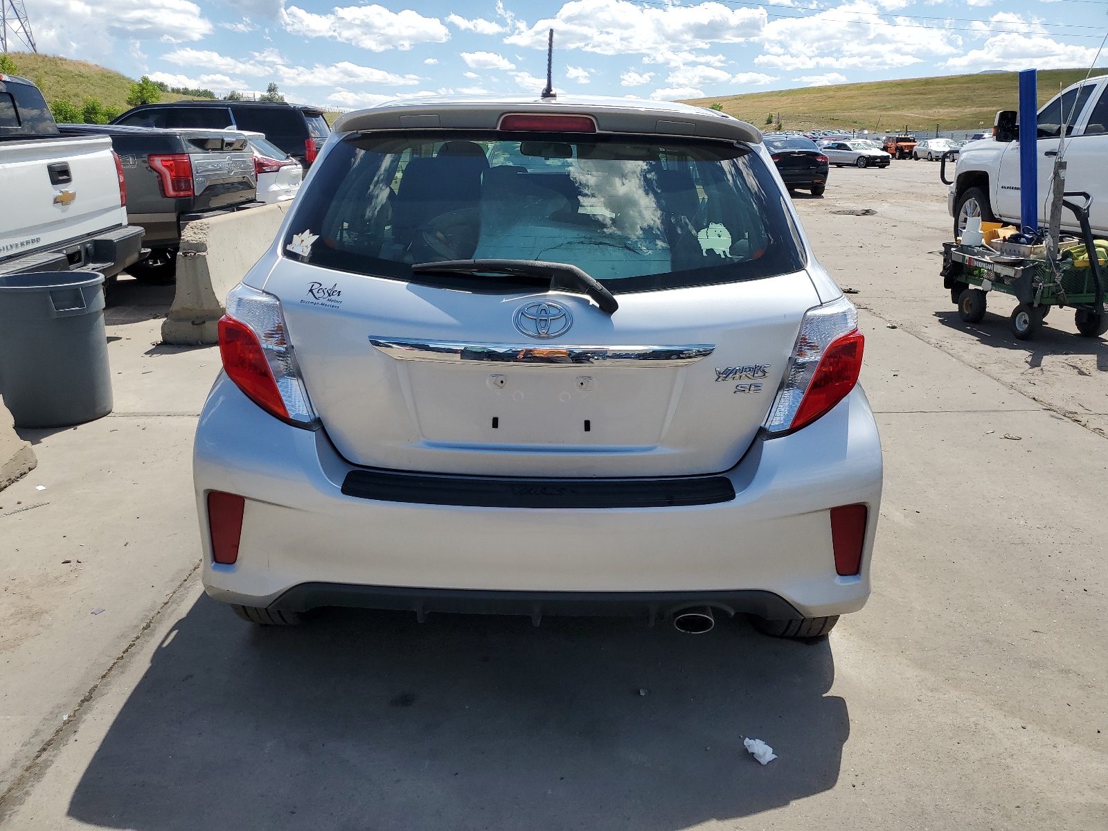 JTDKTUD30ED597162 2014 Toyota Yaris