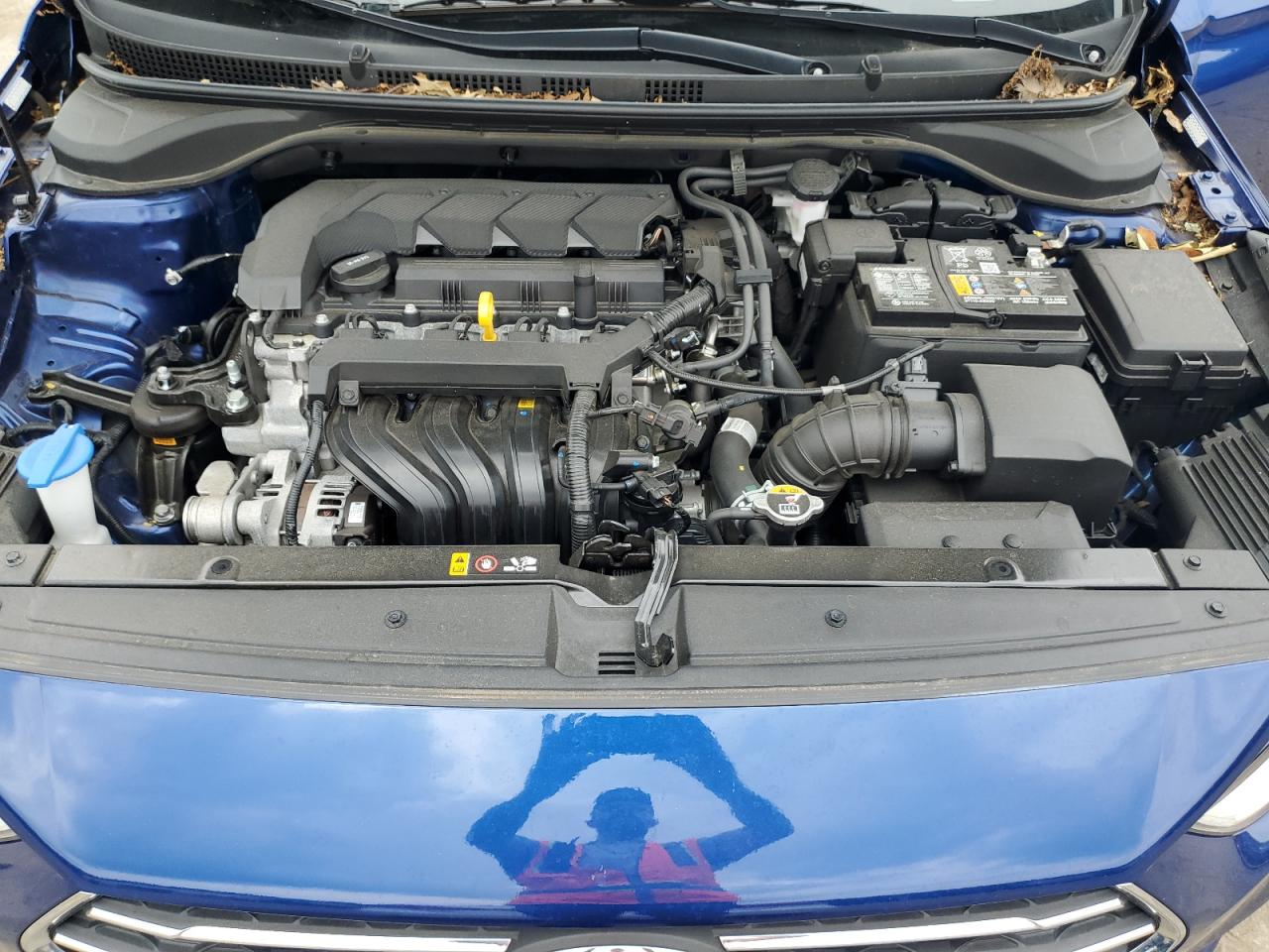 2022 Hyundai Accent Se VIN: 3KPC24A60NE166762 Lot: 63782264