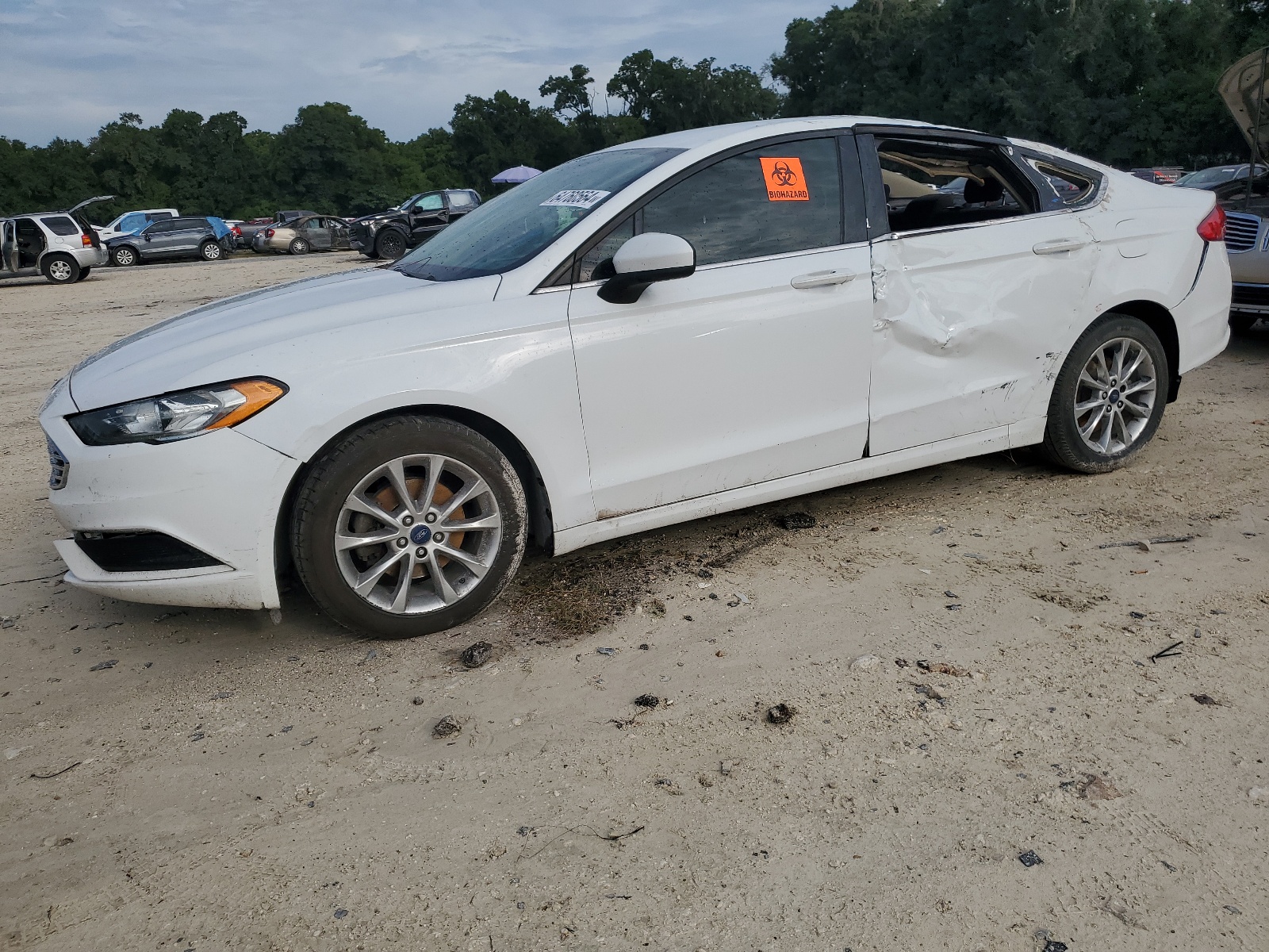 2017 Ford Fusion Se vin: 3FA6P0H71HR317147